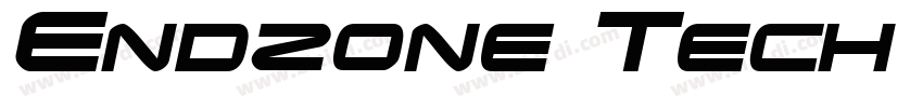 Endzone Tech Bold字体转换